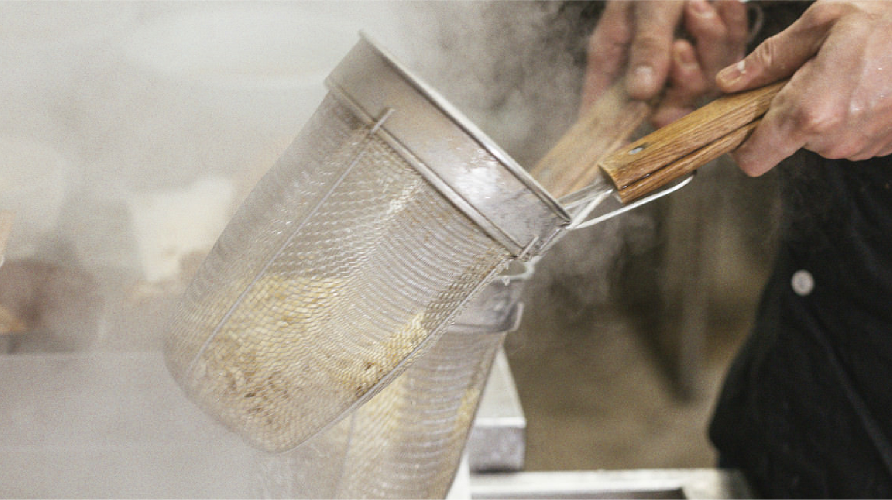 ラーメンの仕込みの様子